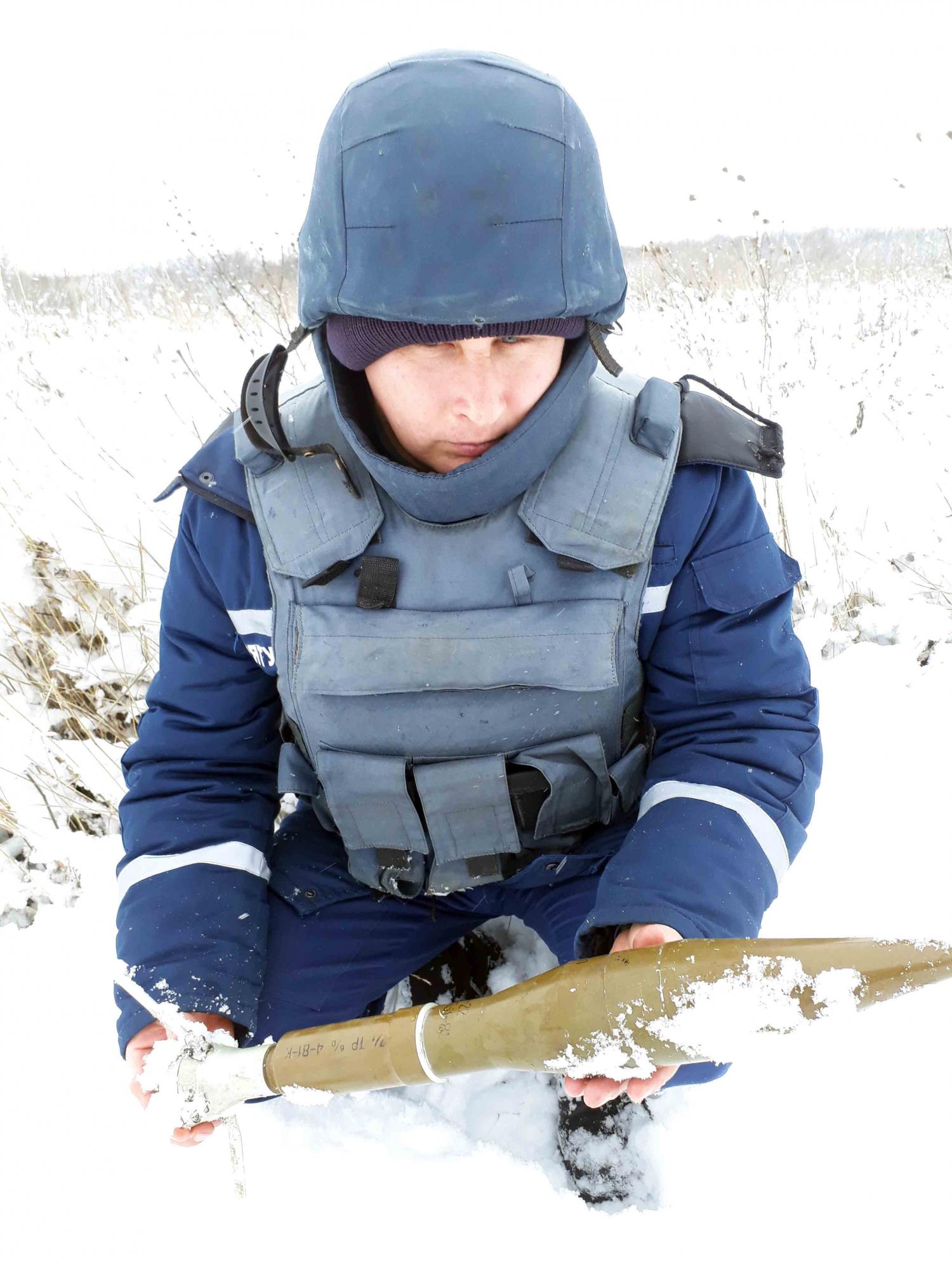 У Луганській області за добу вилучено 35 вибухонебезпечних предметів