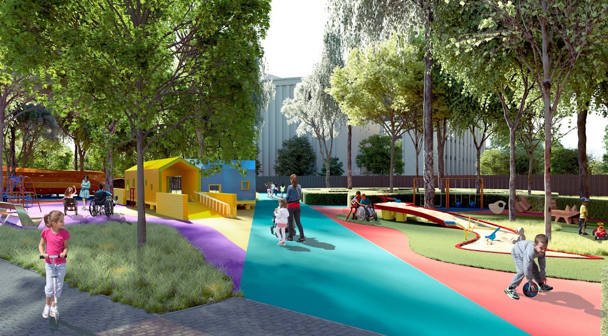 Благотворительный фонд Порошенко и ДнепрОГА возводят первый в Украине инклюзивный парк, - Резниченко