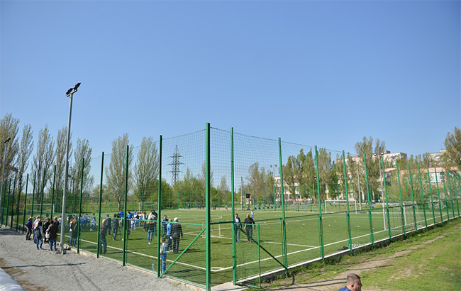 В Запорожской обл. ввели в эксплуатацию первую очередь крупнейшей в Украине солнечной электростанции