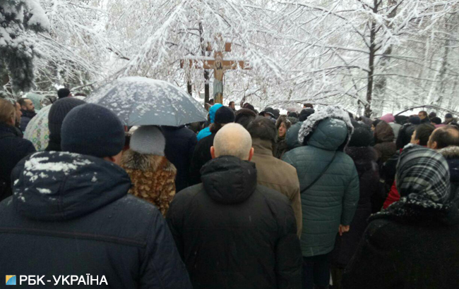 В Киеве усилили охрану порядка из-за молебна УПЦ МП под Радой