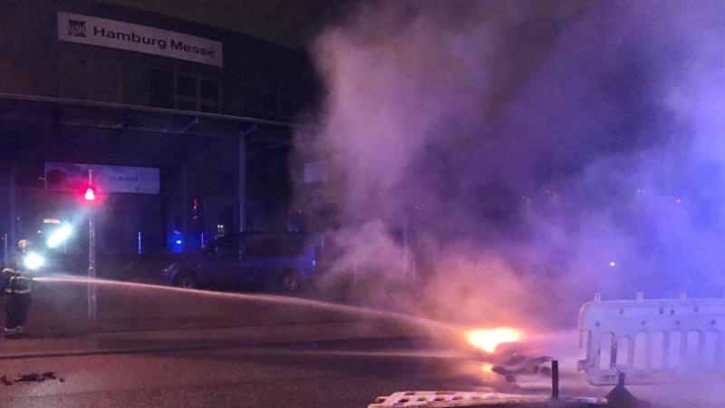 гамбург поджог