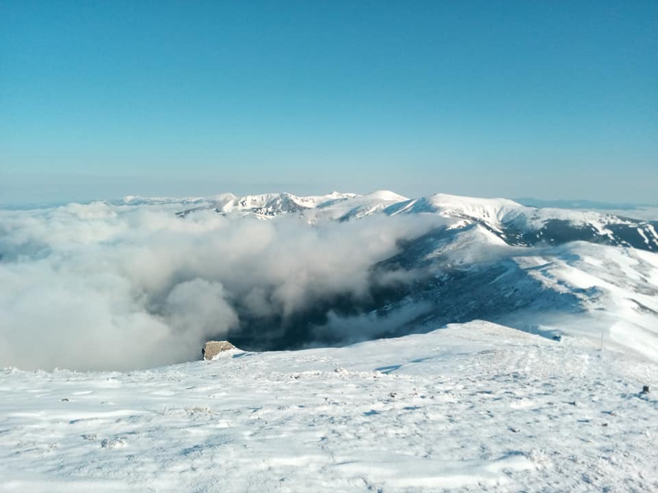 Украинские Карпаты засыпало снегом: появились фантастические фото