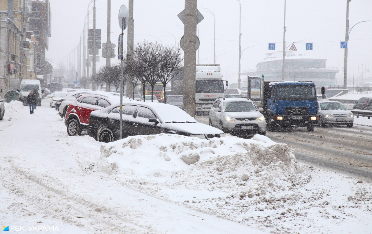 Засніжений Київ очима фотографа: що відбувається у столиці