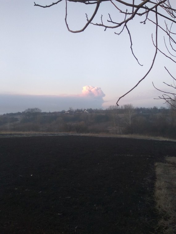 На складе боеприпасов в Харьковской области произошел мощный взрыв