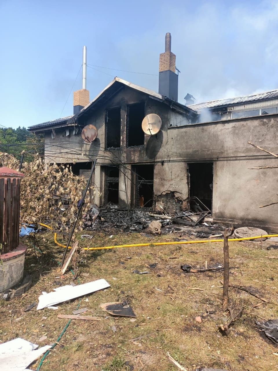 Падіння літака на Прикарпатті: згорів будинок з усіма речами української гандболістки