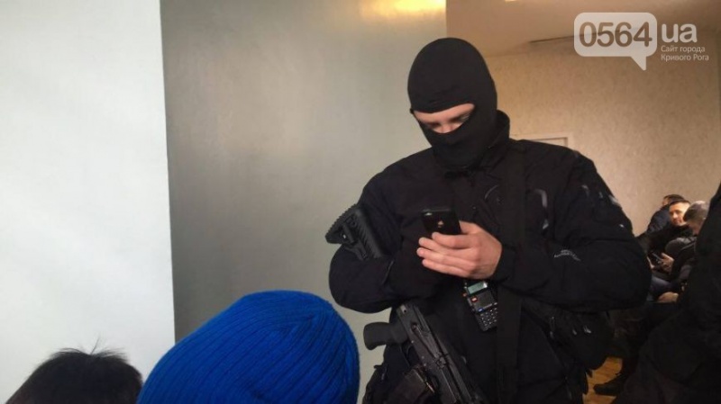 В горсовете Кривого Рога проходит обыск