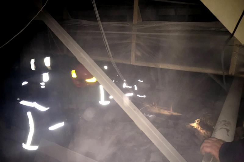 В Хмельницком произошел пожар в оздоровительно-развлекательном комплексе