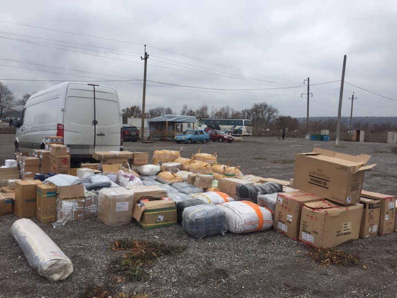 В зоне АТО за сутки задержали незаконные грузы на 2 млн гривен