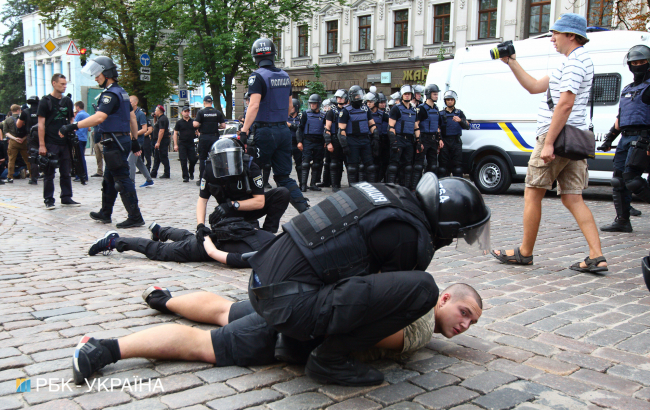 Стычки на Марше равенства