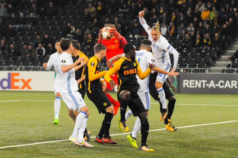 Янг Бойз - Динамо 0-1: відео голу та огляд матчу