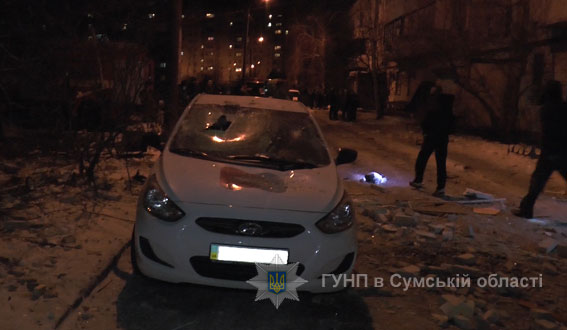 Взрыв в Сумах: полиция назвала подозреваемого в происшествии