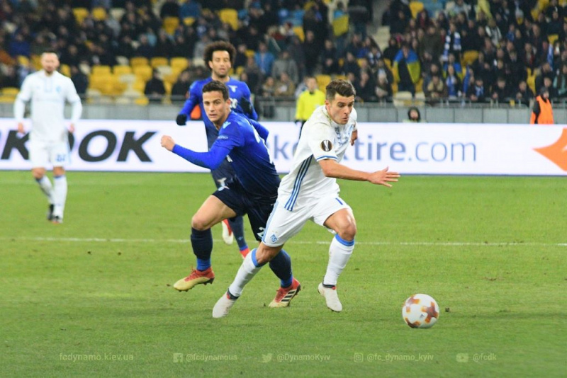 Динамо - Лацио 0-2: видео голов и обзор матча
