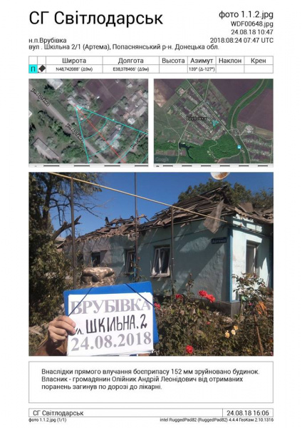 Обстрел поселка возле Попасной: количество погибших увеличилось до двух