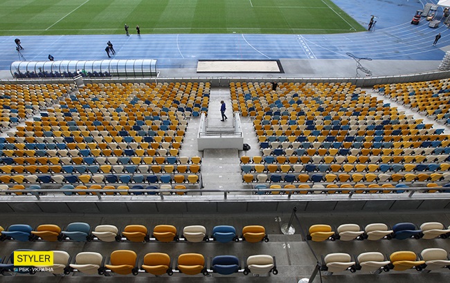 ВИП-сектор на Олимпийском