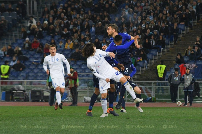 Лацио - Динамо 2-2: видео голов и обзор матча