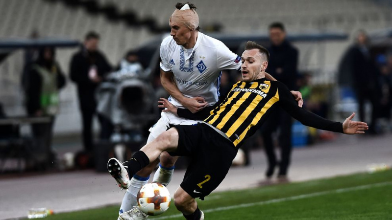 АЕК - Динамо 1-1: відео голів та огляд матчу