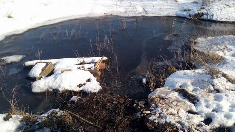 В Донецкой области затопило грязью укрепления ВСУ