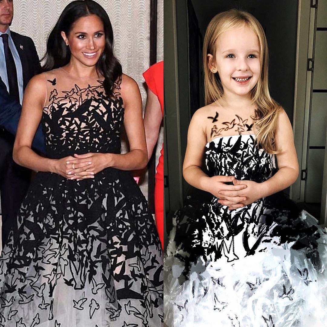 "Очаровашка": п'ятирічна туркеня повторила сукню Леді Гаги з Золотого глобуса