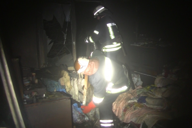 В Харькове горела многоэтажка, погиб один человек