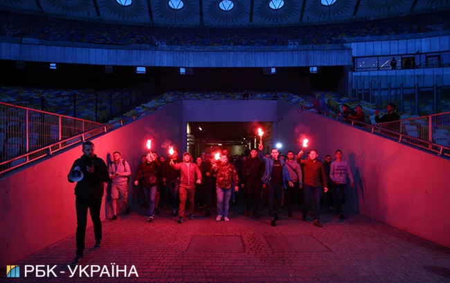 В Киеве прошла акция в поддержку Сенцова