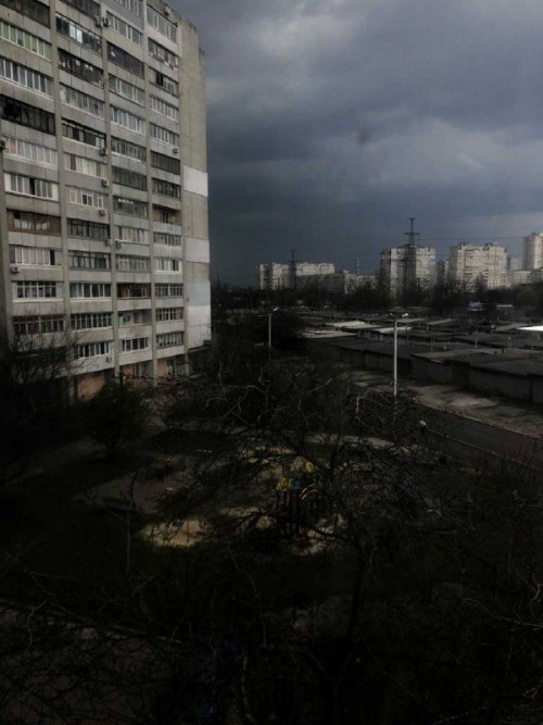 На Харків обрушилася потужна злива зі шквальним вітром: відео буйства стихії