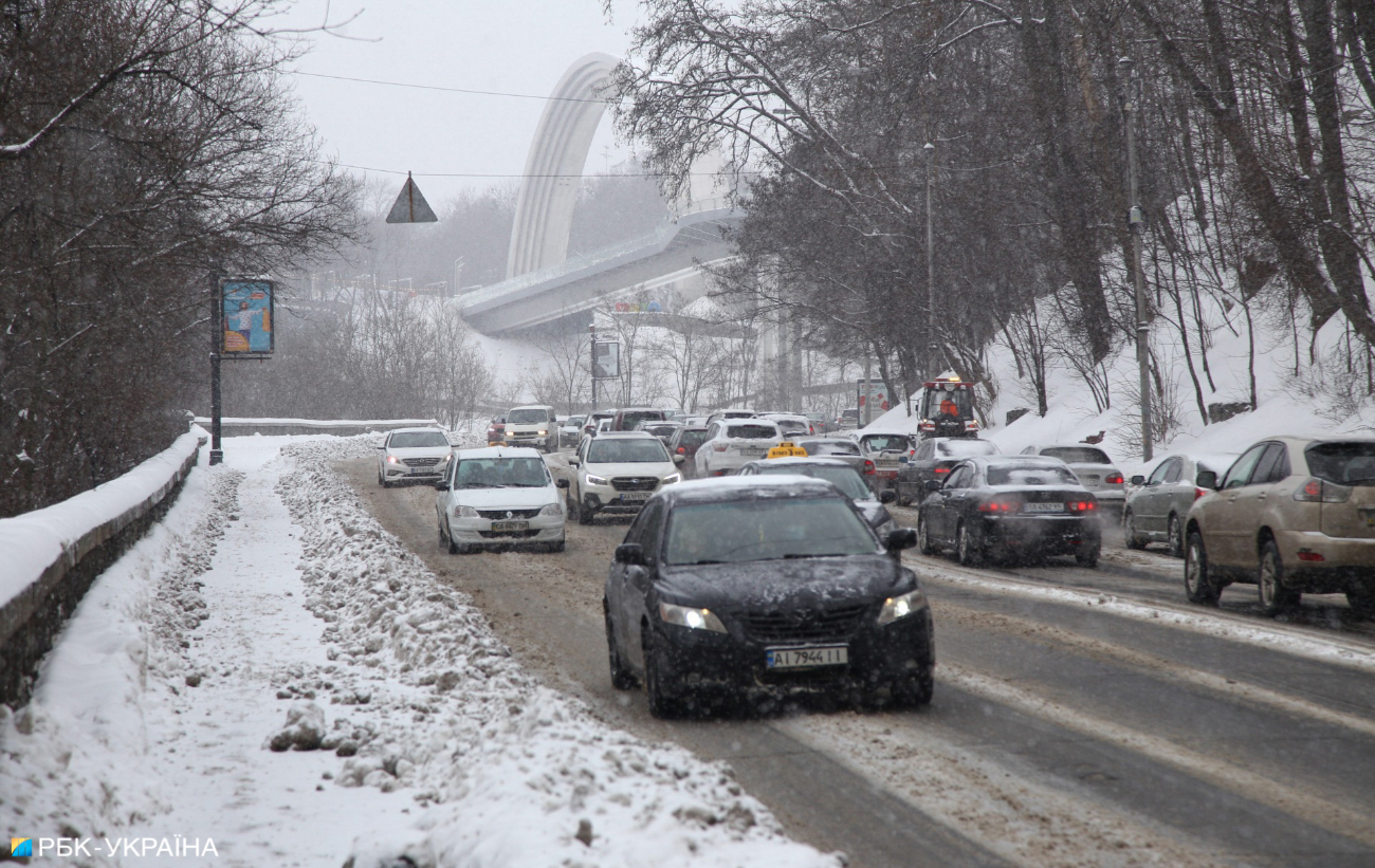 Засніжений Київ очима фотографа: що відбувається у столиці