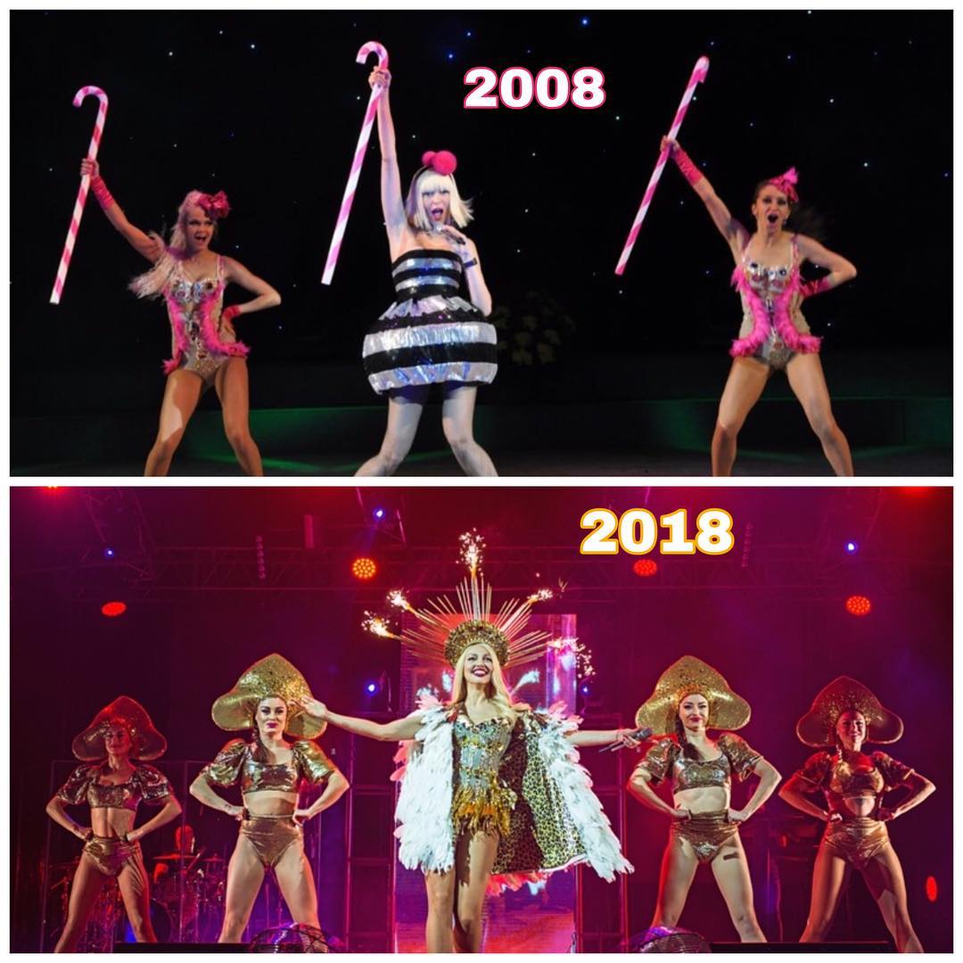 "Меняется мода, но не Оля": Полякова показала, как выглядела 10 лет назад