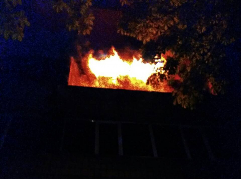 В Донецкой области произошел пожар на территории шахты