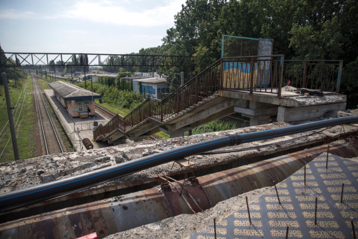 Кличко: ремонт Борщаговского путепровода идет по графику