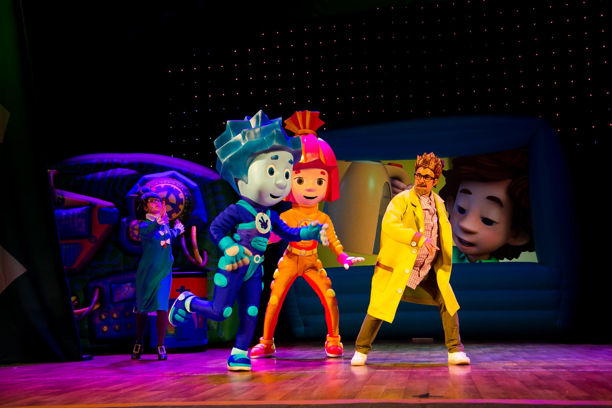 Новогоднее шоу "Дед Мороз существует!" по мотивам сериала "Фиксики"