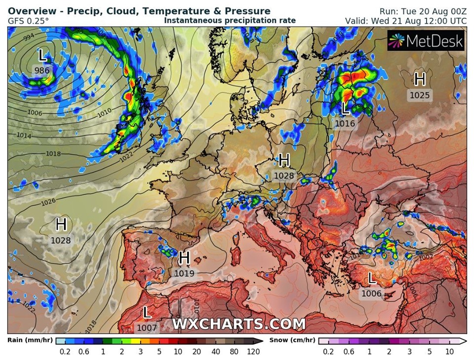 Жара в Украине усилится, столбики термометров достигнут +35