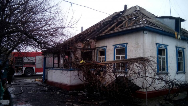 В Черкасской области на пожаре в частном доме погибли 3 человека