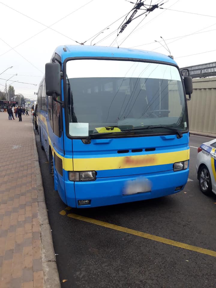 У Києві спіймали маршрутника під кайфом: врятували багато життів (фото)