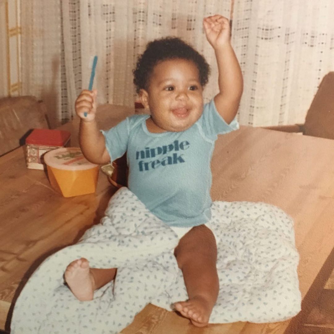 Дуже мило! Ешлі Грем опублікувала фото свого темношкірого малюка
