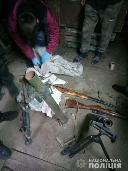 В Одесской области правоохранители изъяли большое количество оружия