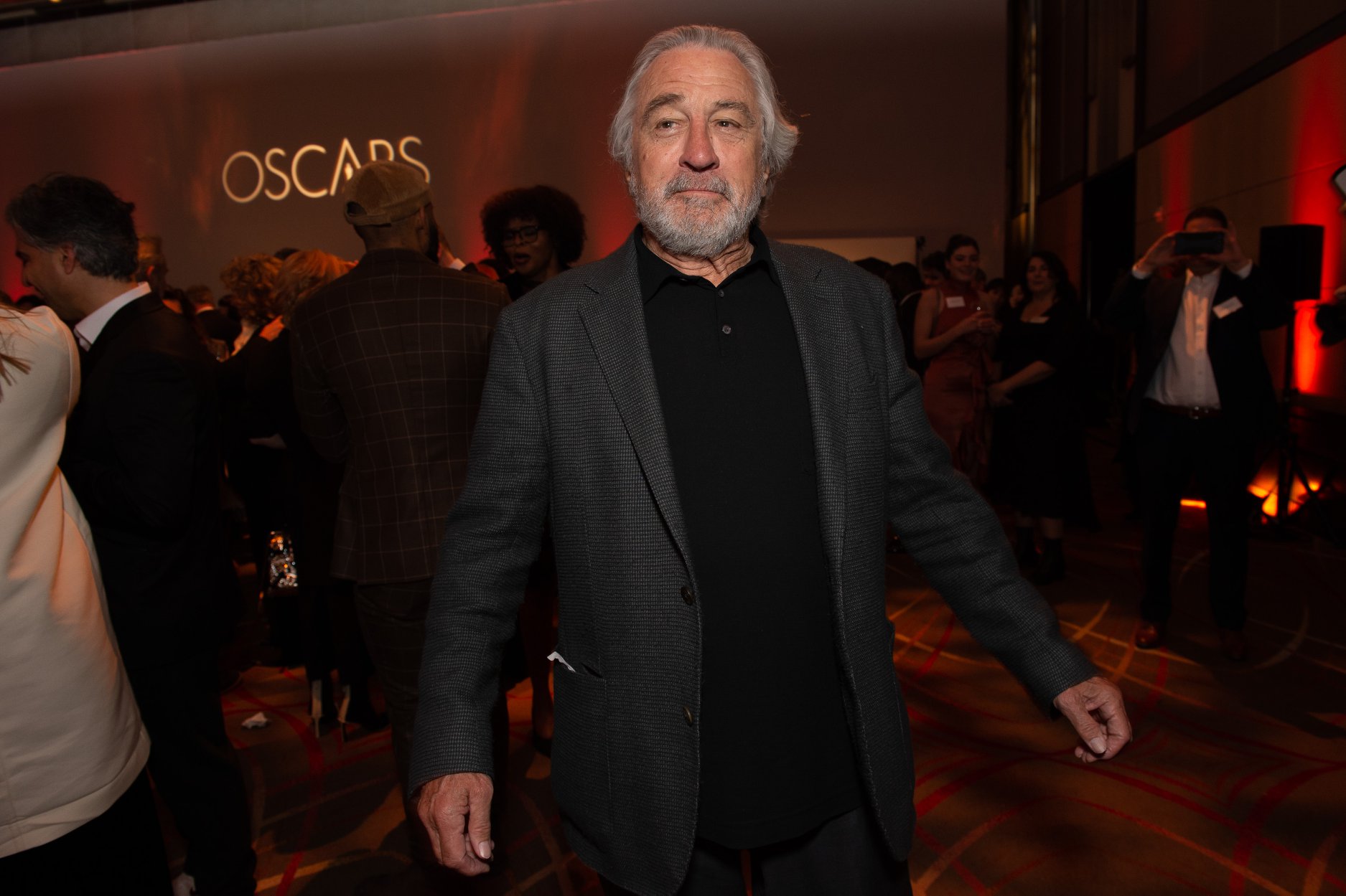 Шарлиз Терон, Брэд Питт, Леонардо Ди Каприо, Рене Зеллвегер и другие на торжественной встрече номинантов "Оскара"