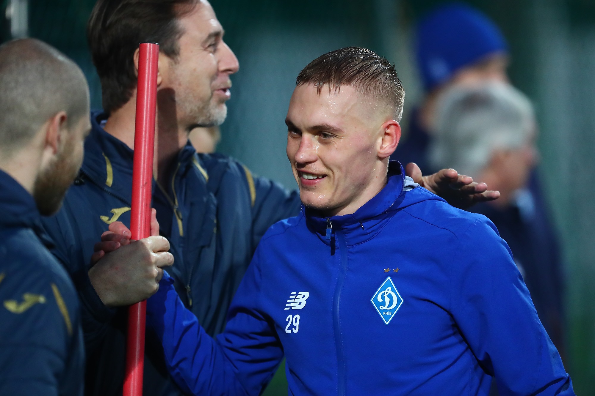 Шевченко та його помічники відвідали тренувальний табір "Динамо"