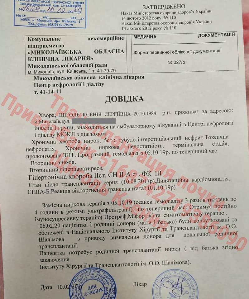 Нужна помощь: девушка с донорским сердцем обратилась к украинцам