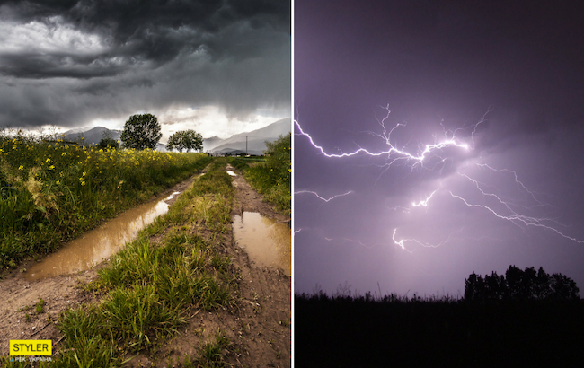 Погода в Україні 2 вересня - синоптики попередили про наближення циклону (колаж: РБК-Україна) Потужний циклон з Європи: синоптики зробили екстрене попередження