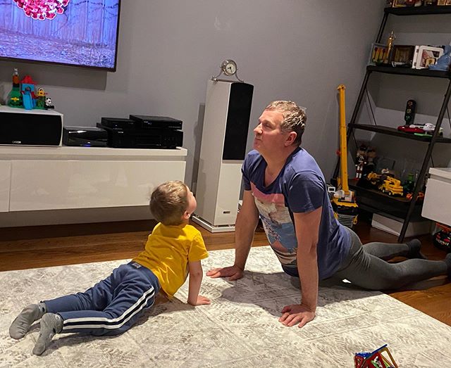 Виходить дуже добре! Юрій Горбунов похвалився спортивними досягненнями 3-річного синочка