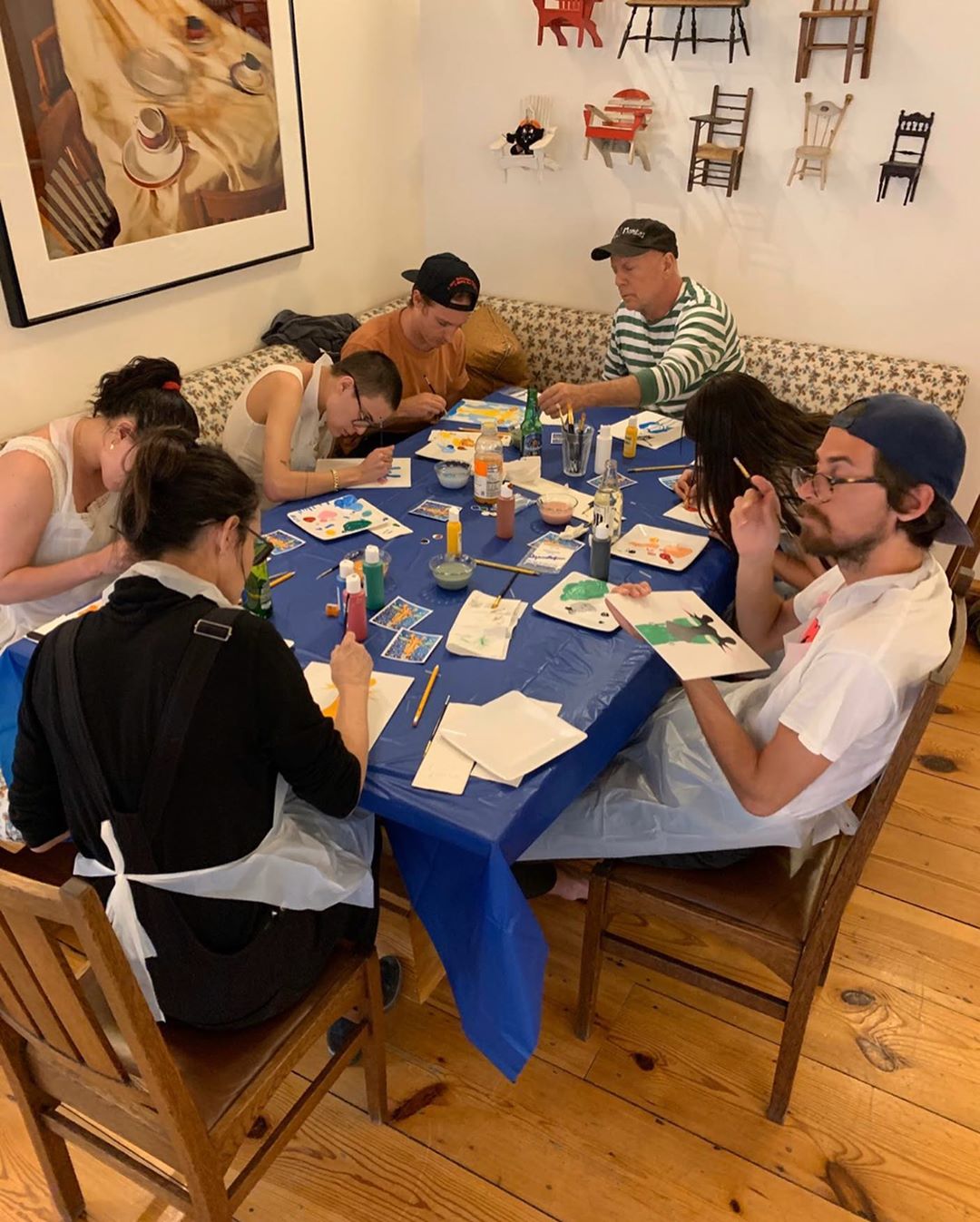 Я в захваті! Дружина Брюса Уілліса прокоментувала нове спільне фото чоловіка і Демі Мур