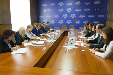 встреча министра аграрной политики Украины Кутового с еврокомиссаром по вопросам торговли Мальмстрем