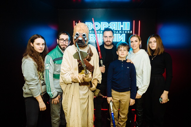 Імперський штурмовик, Рей та інші – на прем’єрі фільму "Зоряні війни: Скайвокер. Сходження"