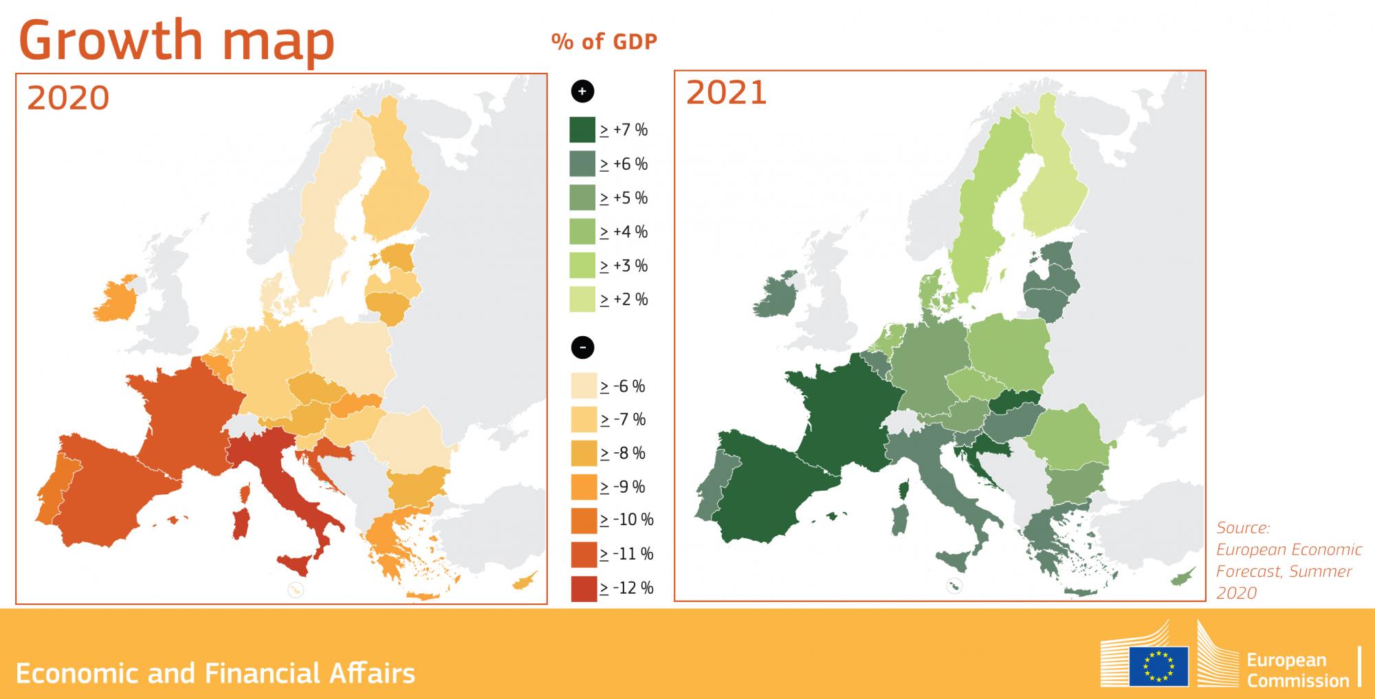 Криза в ЄС буде більш глибоким: Єврокомісія поновила прогноз
