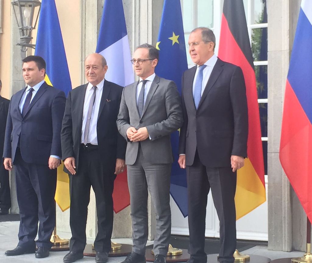 Началось заседание "нормандской четверки"