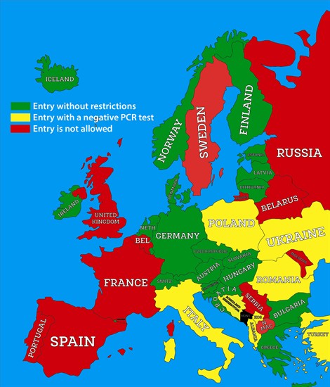 Чорногорія дозволила в'їзд українцям, але є умова