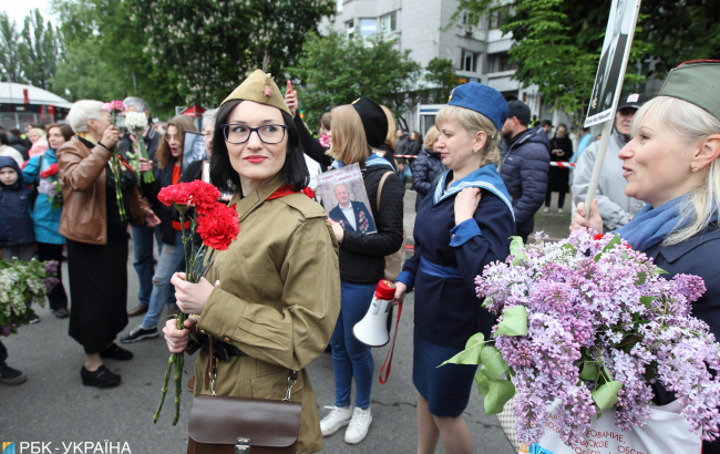 День перемоги в Києві: як пройшло 9 травня на вулицях столиці (відео)