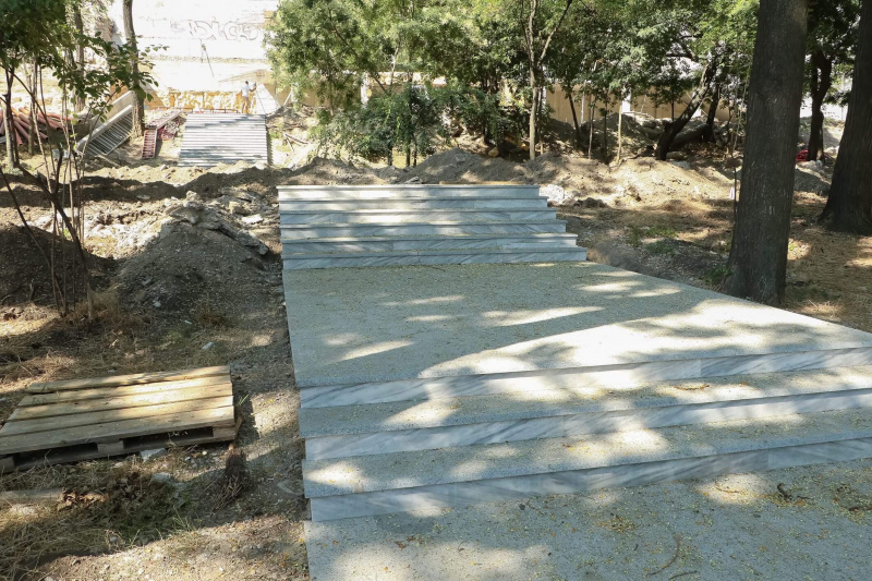 Першу зону Грецького парку в Одесі відкриють 2 вересня