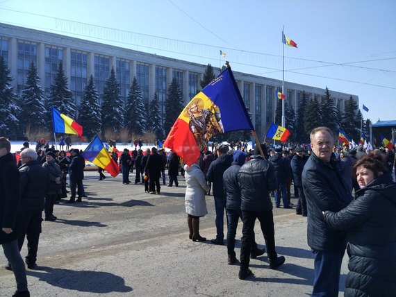У Молдові на акції за об'єднання з Румунією затримали понад 20 осіб