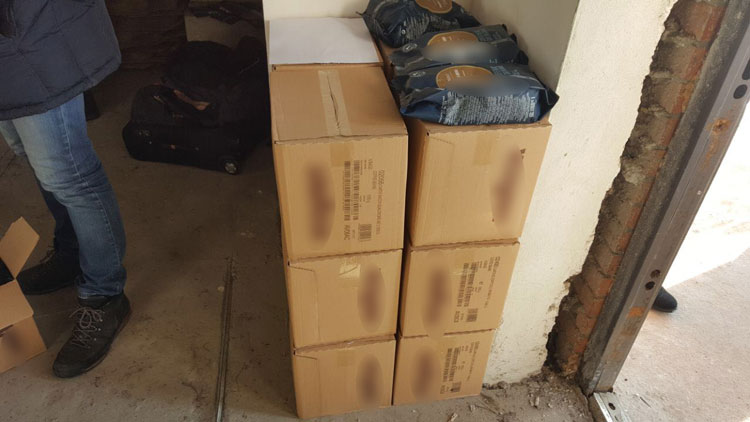 В Киевской области правоохранители изъяли фальсифицированного кофе на 2 млн гривен